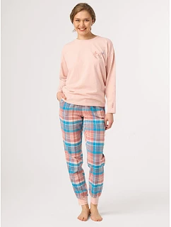 Pyžamo Key LNS 436 B26 dlouhé rukávy, velikosti S–XL