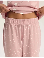 Dámské pyžamo Henderson 45425 Gitte, dlouhé rukávy, velikosti S–2XL