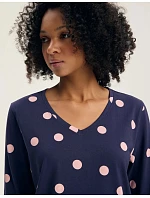 Dámské pyžamo Henderson 45425 Gitte, dlouhé rukávy, velikosti S–2XL