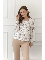 Pyžamo Taro 3630 Selmia Interlock s dlhými rukávmi, veľkosť M–XL, Z26 Pyžamo Taro 3630 Selmia Interlock s dlhými rukávmi, veľkosť M–XL, Z26