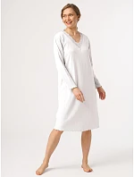 Košile Key Cotton Soft Jacquard LND 190 dl/r S–XL