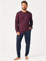 Pyžamo Key MNS 275 dlouhé rukávy M–2XL