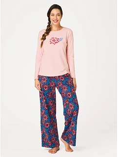 Pyžamo Key LNS 635, s dlhými rukávmi, veľkosti S–XL
