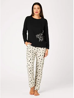 Pyžamo Key LNS 923 dlouhé rukávy XS–XL