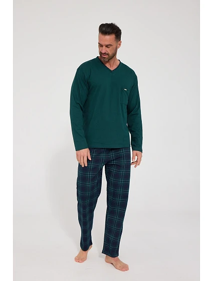 Pyžamo Cornette 122/335 Anthony, dlouhé rukávy, velikosti 3XL–5XL
