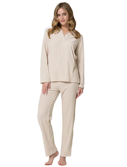 Pyžamo dlouhé rukávy, velikosti M–XL model 22363651 - LEVEZA Pyžamo dlouhé rukávy, velikosti M–XL model 22363651 - LEVEZA