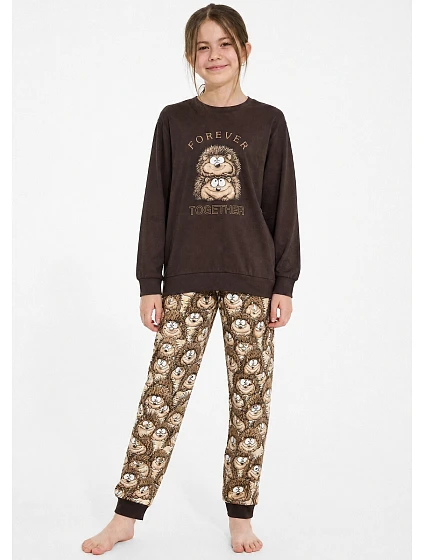 Piżama Cornette Young Girl 592/212 Forever dł/r 170 Piżama Cornette Young Girl 592/212 Forever dł/r 170