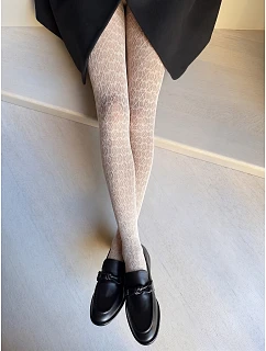 Punčocháče Veneziana Ornamento 40 den 5–XL