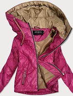 Ružová ľahká dámska bunda (BH2004)