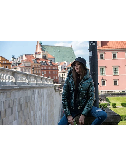 KURTKA ZIMOWA DAMSKA  ZIELONA model 21243301 - Ann Gissy