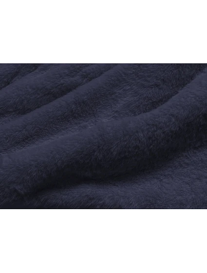 CIEPŁA KURTKA ZIMOWA DAMSKA GRANATOWA model 21243816 - MHM