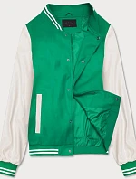 Dámska baseballová bunda zelená (16M9069-236)