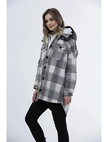 dámská košilová bunda model 18359834 - Ann Gissy