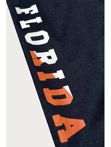 Tmavě modré pánské teplákové kalhoty model 18406722 - J.STYLE