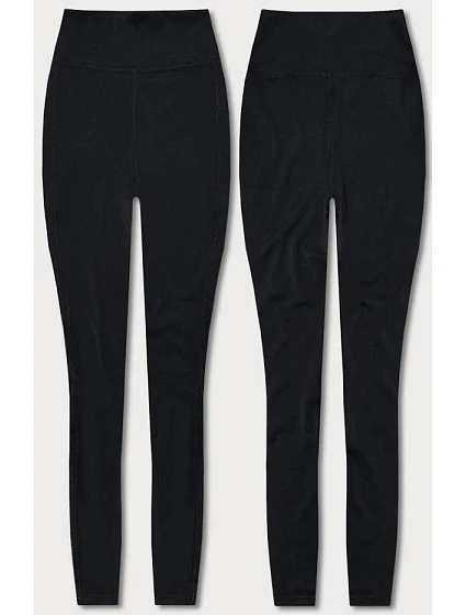 Černé dámské legíny s ozdobnými model 18498144 - J.STYLE