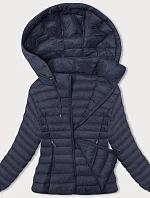 Dámska prechodná prešívaná bunda tmavomodrá (16M9101-215)