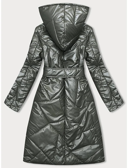 Prošívaná bunda v khaki barvě na model 18846304 - S'WEST Prošívaná bunda v khaki barvě na model 18846304 - S'WEST