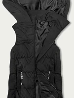 Dámska mikina s kapucňou s'west black (B8176-1)