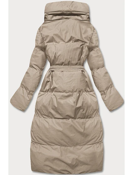 Béžová dámská zimní  bunda model 21245837 - J.STYLE