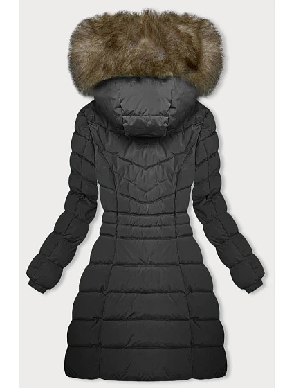 Černá péřová dámská zimní bunda model 21246007 - LHD