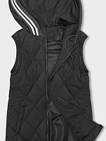 Vesta s kapucňou čierna (16M9116-392)