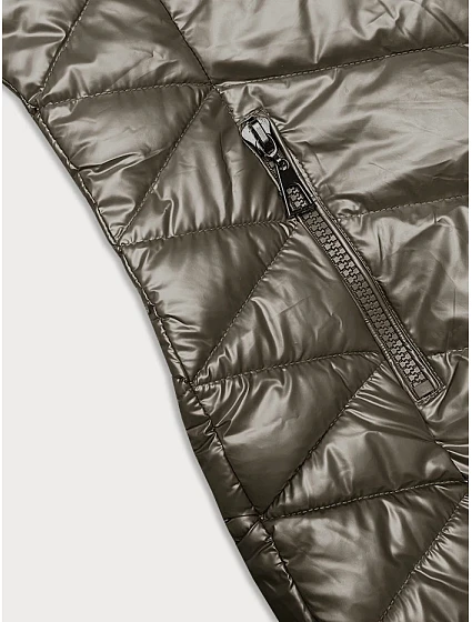 Prošívaná dámská zimní bunda v barvě model 21246963 - J.STYLE