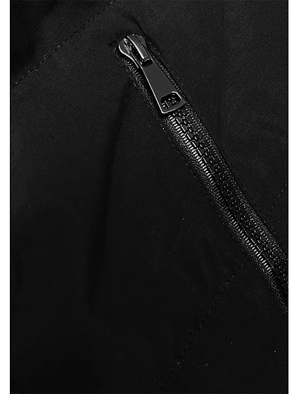 Černá dámská zimní bunda s odepínací kapucí model 21247274 - J.STYLE