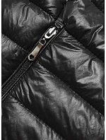 Dámska prešívaná bunda so stojačikom J Style čierna (16M9130-392) Dámska prešívaná bunda so stojačikom J Style čierna (16M9130-392)