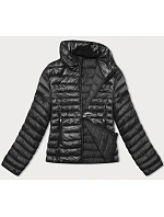 Dámska prešívaná bunda so stojačikom J Style čierna (16M9130-392) Dámska prešívaná bunda so stojačikom J Style čierna (16M9130-392)