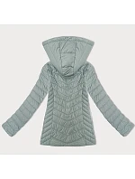 Dámska ľahká bunda s odnímateľnou kapucňou J Style mint (16M9230-156) Dámska ľahká bunda s odnímateľnou kapucňou J Style mint (16M9230-156)