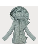Dámska ľahká bunda s odnímateľnou kapucňou J Style mint (16M9230-156) Dámska ľahká bunda s odnímateľnou kapucňou J Style mint (16M9230-156)