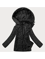 Dámska bunda s kapucňou J Style Black (16M9268-392)
