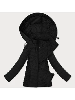 Dámska ľahká bunda s odnímateľnou kapucňou J Style black (16M9230-392)