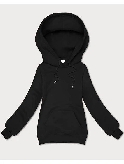 Voľná klokanová mikina S'West black (B-11#) Voľná klokanová mikina S'West black (B-11#)