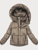 Dámska prechodná bunda oversize S'West beige (B2003-12)