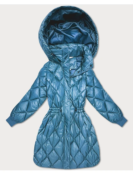 Dámska zimná bunda Plus Size Minority Blue (M2-6518-30) Dámska zimná bunda Plus Size Minority Blue (M2-6518-30)