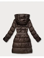 Oboustranná zimní plus size bunda v panteřím vzorem barvě model 21753530 - MINORITY Oboustranná zimní plus size bunda v panteřím vzorem barvě model 21753530 - MINORITY