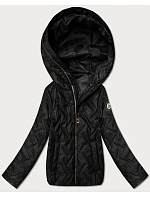 Dámska tenká prešívaná bunda Goodlookin Black (B8573-1) Dámska tenká prešívaná bunda Goodlookin Black (B8573-1)