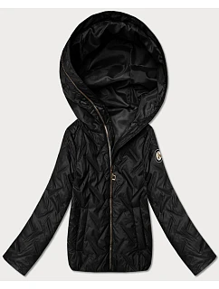 Dámska tenká prešívaná bunda Goodlookin Black (B8573-1)