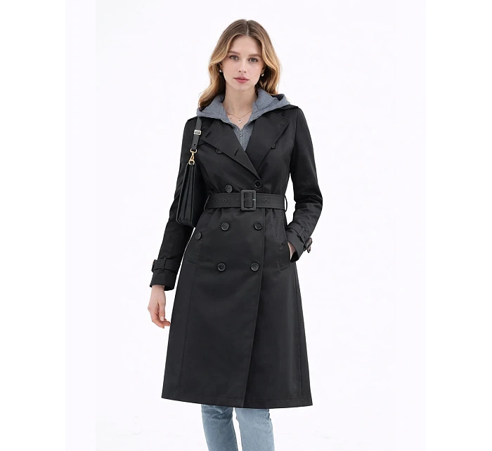 z kapturem czarny model 22037958 - HONEY WINTER z kapturem czarny model 22037958 - HONEY WINTER