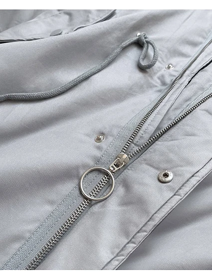 PARKA DAMSKA ZIMOWA Z SZARA model 21241693 - LJR PARKA DAMSKA ZIMOWA Z SZARA model 21241693 - LJR