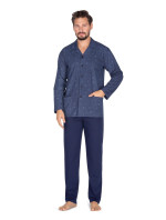 Pánské pyžamo model 19375797 dark blue - Regina