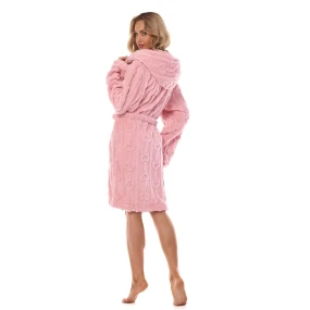 Dámsky župan 2403 Carina pink - L&L