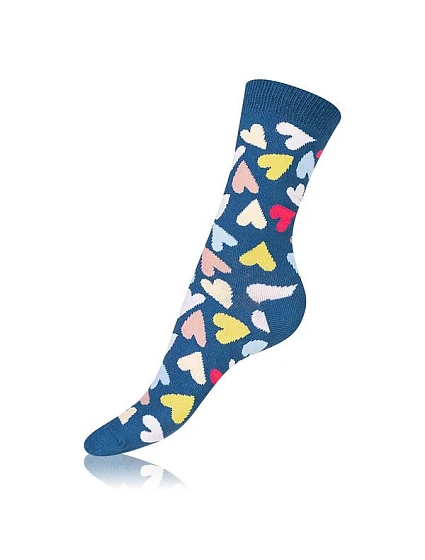 krabička  ponožek 4 páry SOCKS BOX  tmavě modrá model 22374015 - Bellinda