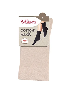 Dámske bavlnené ponožky COTTON MAXX LADIES SOCKS - Bellinda - béžová
