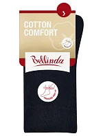 Dámske ponožky COTTON COMFORT COMFORT - BELLINDA - čierne