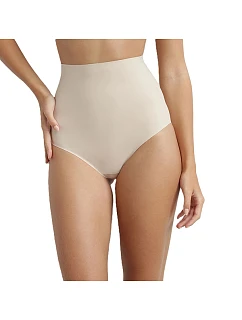 Dámske tvarujúce nohavičky s vysokým pásom INVISIBLE SILHOUETTE HIGH WAIST SLIP – BELLINDA – telová farba