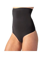 Dámská formující tanga s vysokým pasem INVISIBLE SILHOUETTE HIGH WAIST THONG - BELLINDA - černá