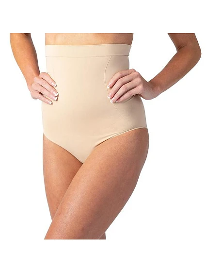 Dámská formující tanga s vysokým pasem INVISIBLE SILHOUETTE HIGH WAIST THONG - BELLINDA - tělová