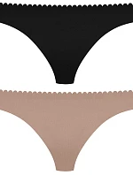 Dámske nohavičky 2 ks DIM BODY TOUCH HIPSTER 2x - DIM - čierne